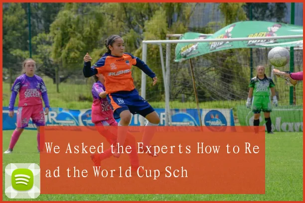 We Asked the Experts How to Read the World Cup Sch